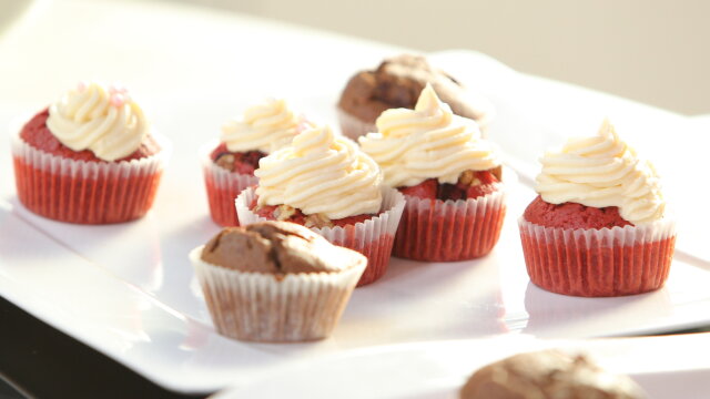 Babeczki cupcakes red velvet